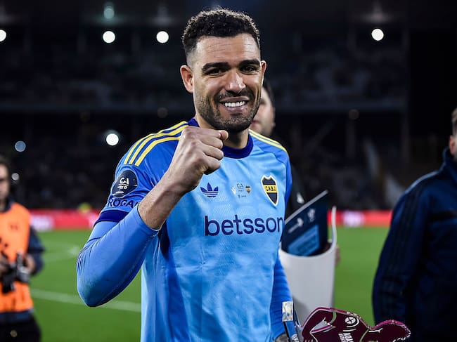 Álvaro Montero, el mejor arquero de la Liga Argentina: impresionante estadística con Boca Juniors. (Photo by Cesar Heredia/Getty Images)