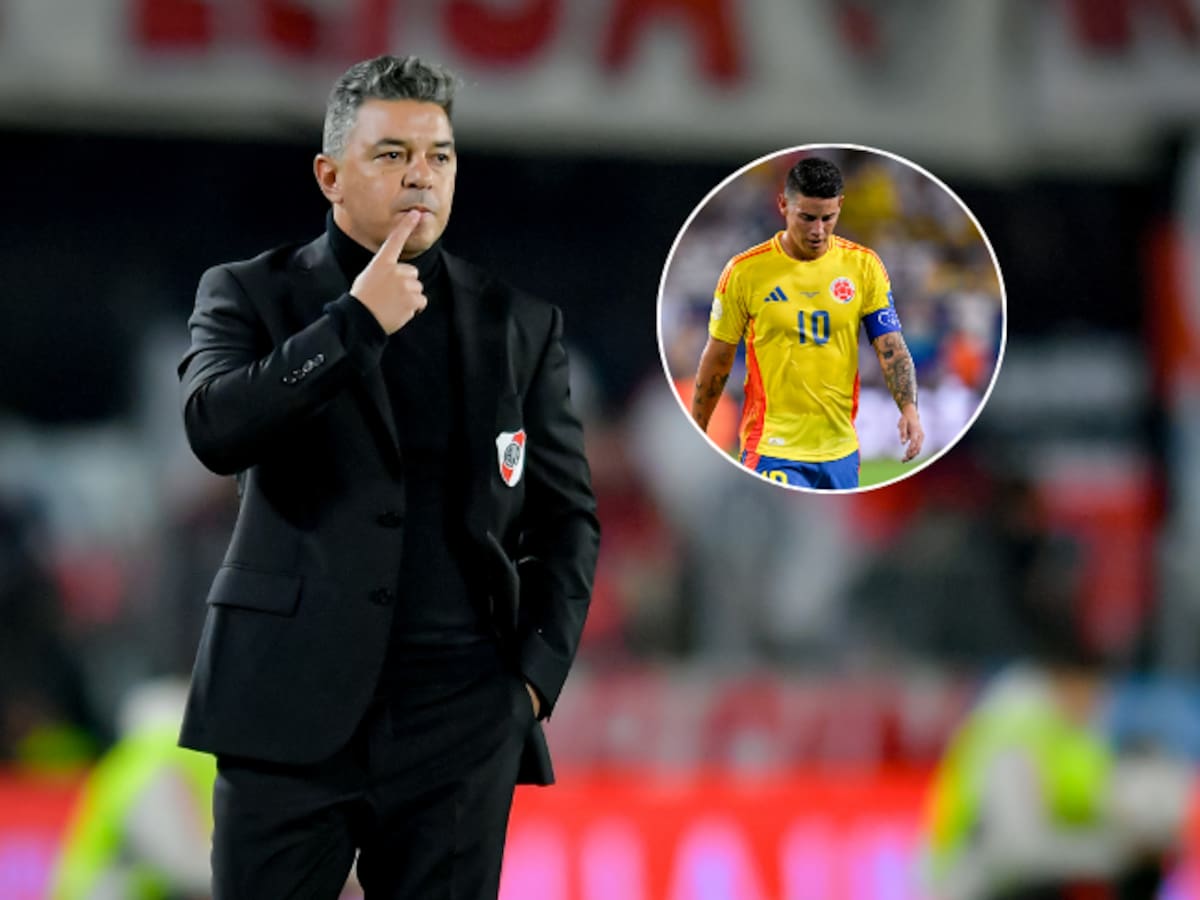 Marcelo Gallardo desmiente haber contactado a James Rodríguez