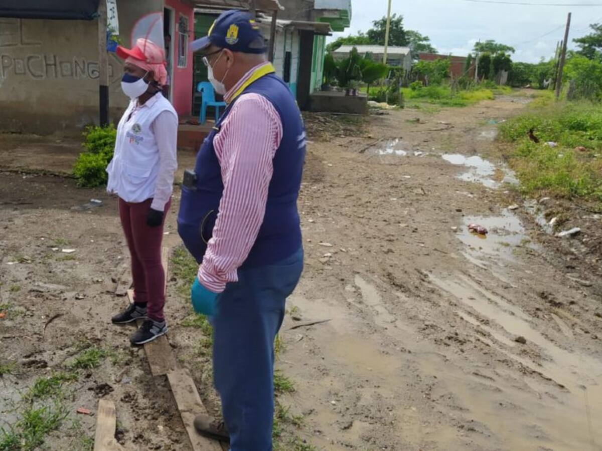 Alcaldía realiza caracterización a afectados por lluvias en Punta Canoa