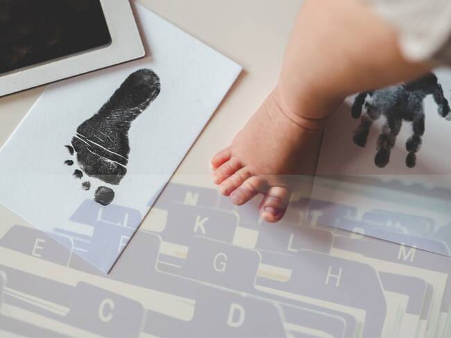 Bebé siendo registrado tras su nacimiento, imagen  de referencia // Getty Images