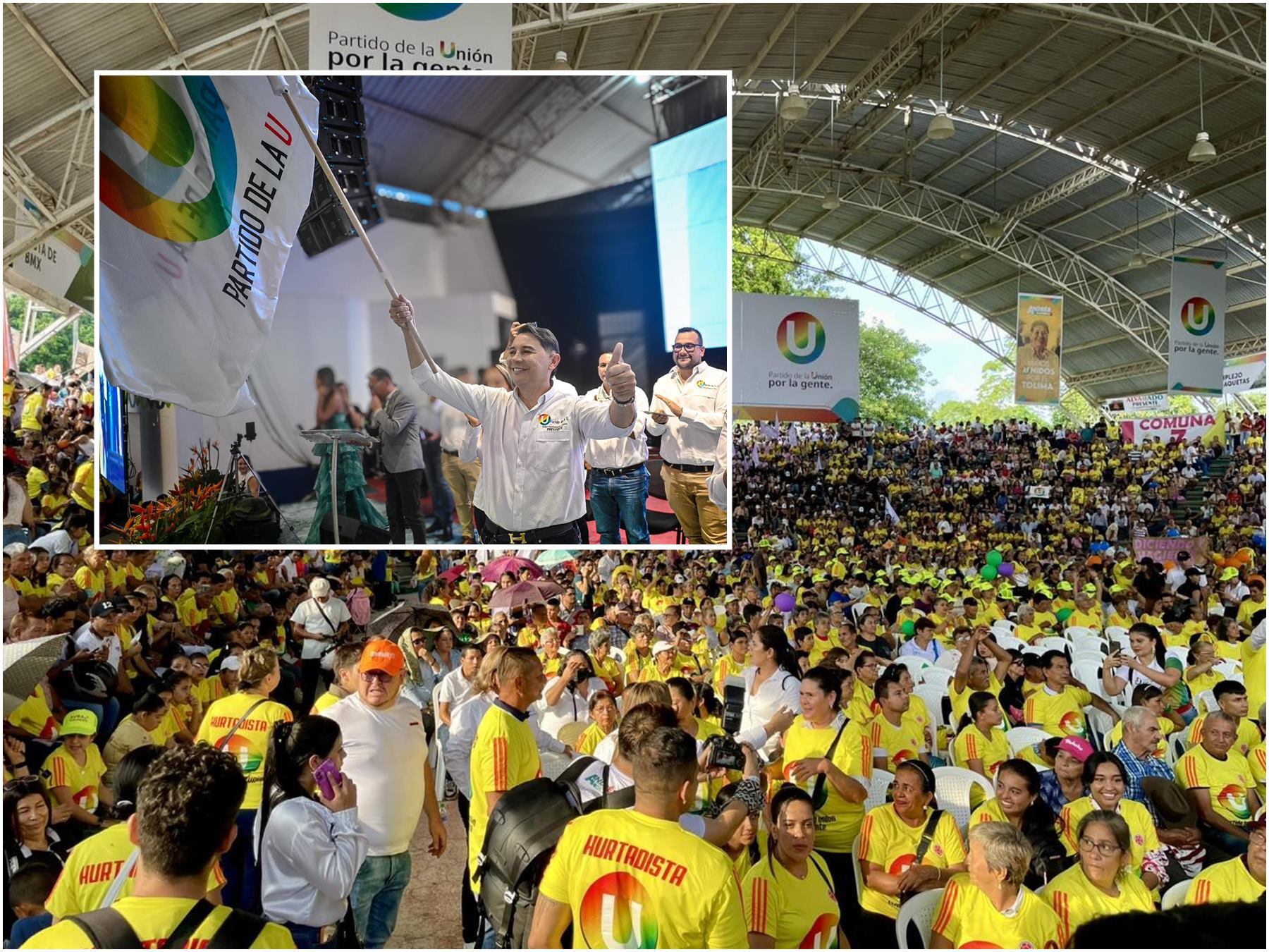 Andrés Hurtado, presidente del Partido de la U en el Tolima