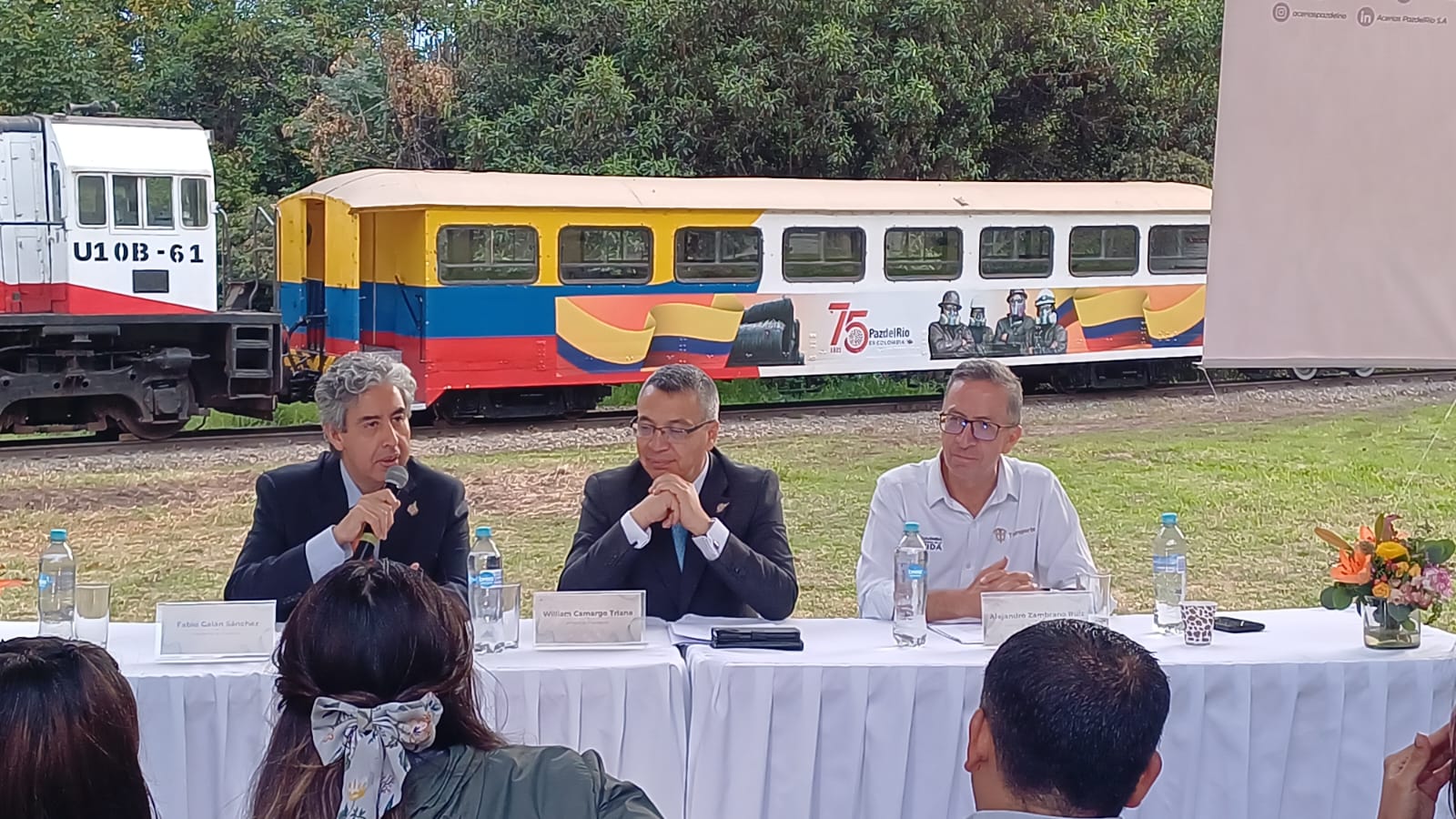 Acerías Paz del Río se une a Coopsercol Ltda y Transferport para ofrecer transporte ferroviario de pasajeros en Colombia