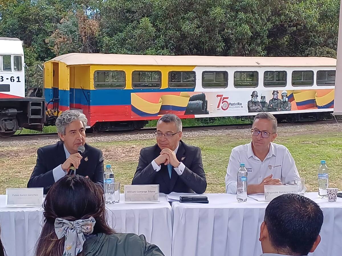 Acerías Paz del Río habilitada para ofrecer transporte ferroviario de pasajeros