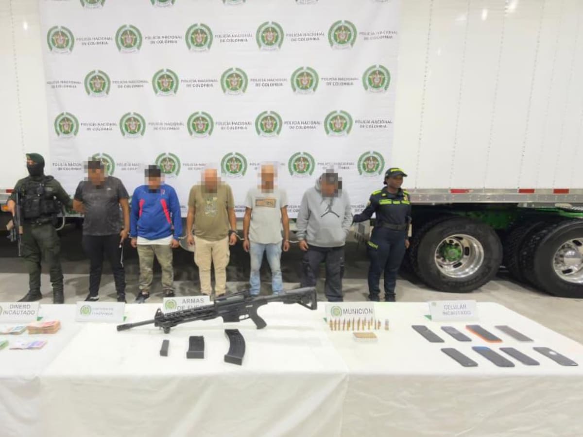 Cae red logística de narcotráfico vinculada al grupo criminal ‘Barrio Antioquia’ en Medellín