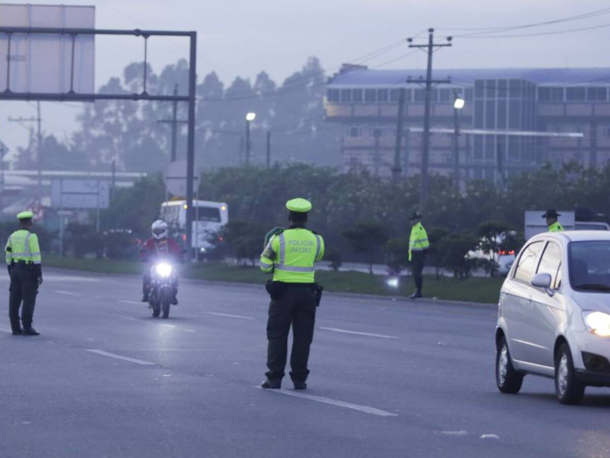 Policía reportó buen comportamiento de los colombianos en carreteras