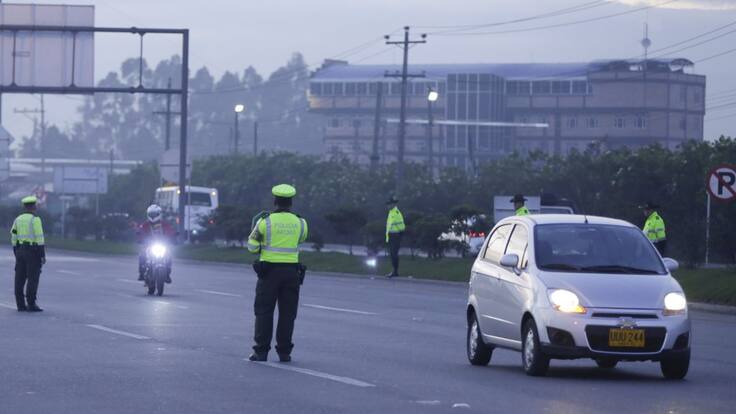 Buen comportamiento de colombianos en la carreteras