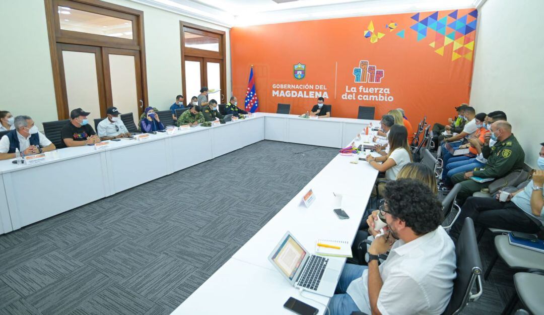 Consejo de seguridad en Santa Marta