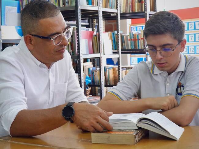 Juan José Gómez, representante de una institución pública en el certamen internacional. Foto: Alcaldía de Medellín.