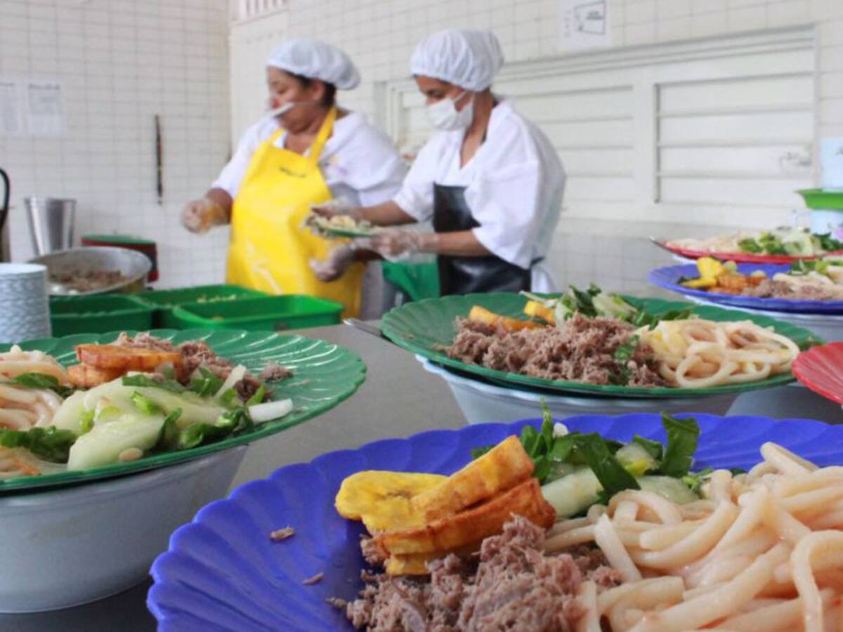 El Programa de Alimentación Escolar con baja calificación