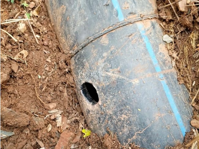 ESSMAR denuncia afectación a la infraestructura del acueducto en la vía Taganga/ESSMAR