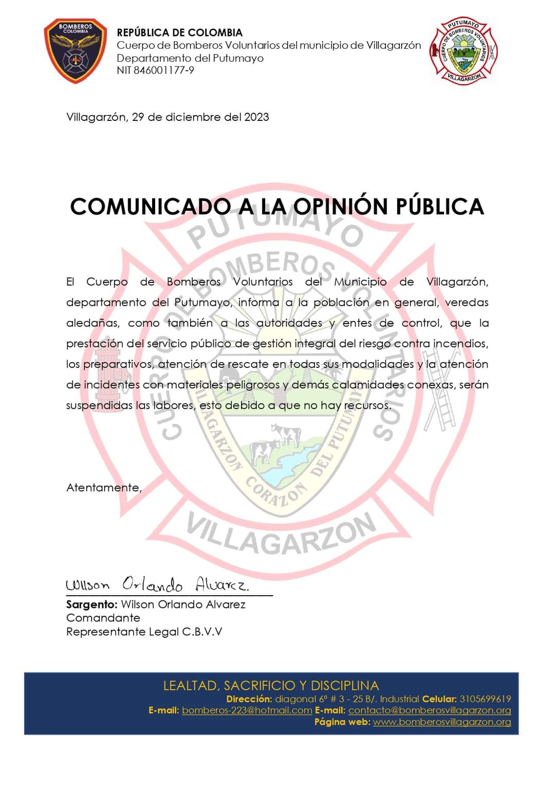 Ya lo habían advertido en varias oportunidades.