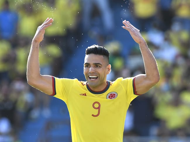 Radamel Falcao con la Selección Colombia (Photo by Gabriel Aponte/Getty Images)