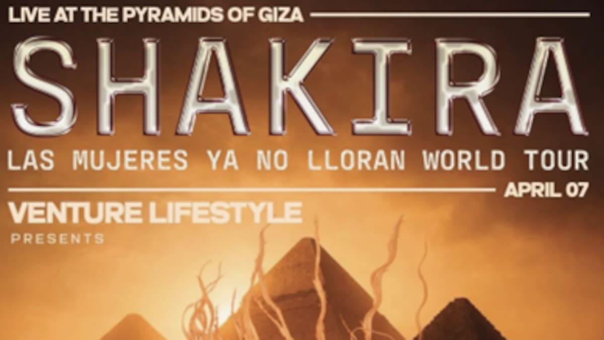 Shakira regresa a las Pirámides de Giza con un concierto histórico el 7 de abril de 2026