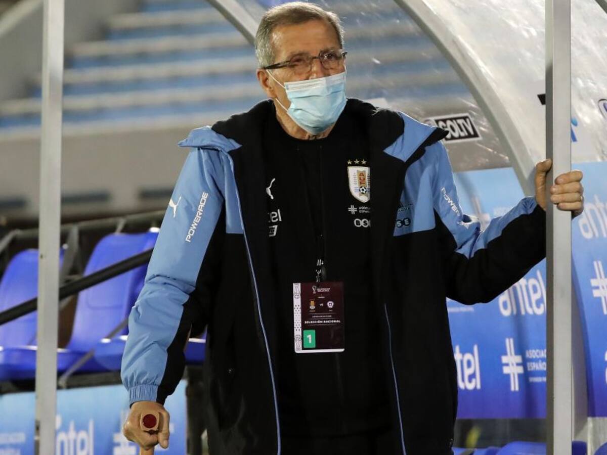 Tabárez no se guardó elogios para referirse a Colombia, Rueda y Falcao