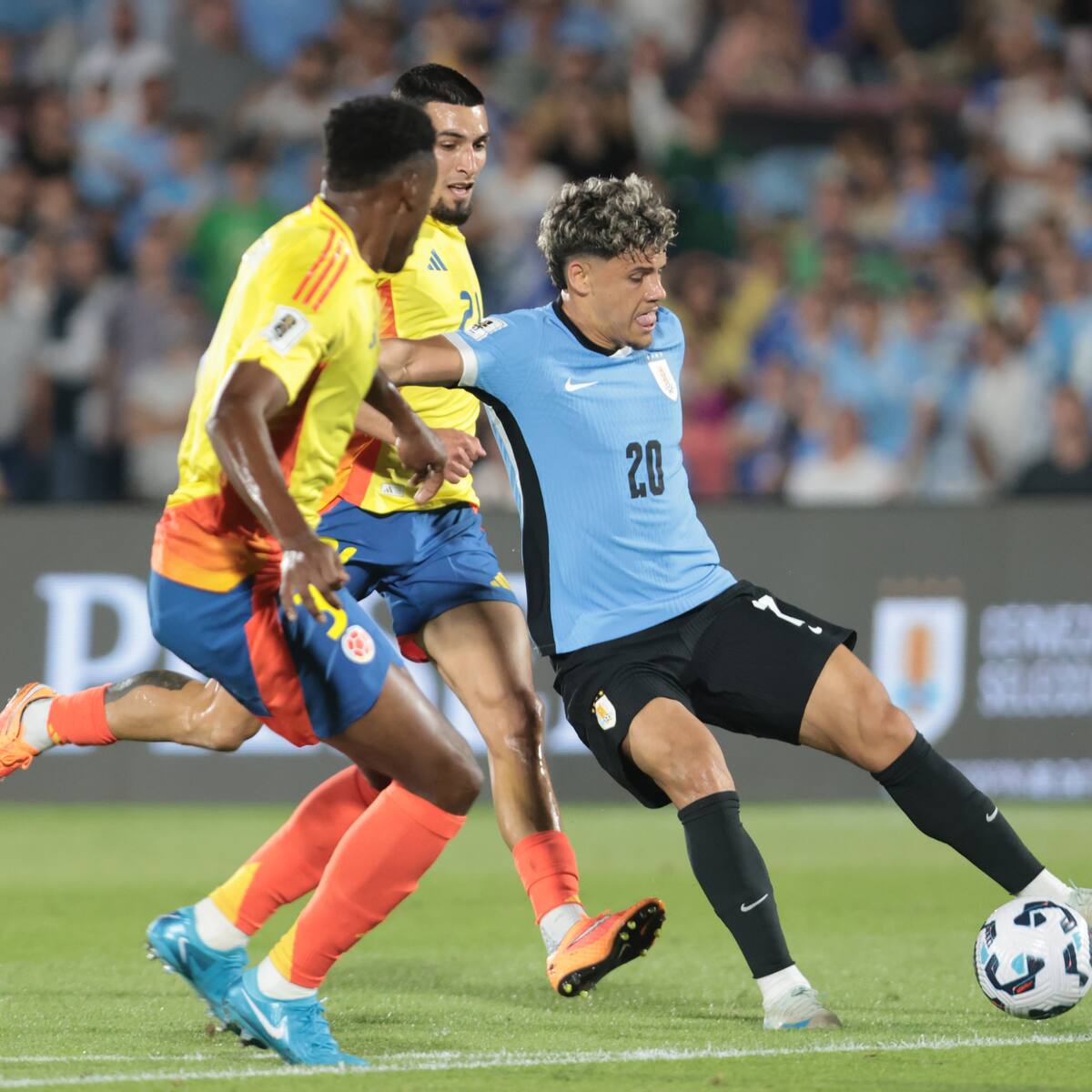 Tabla de Posiciones de las Eliminatorias: así quedó Colombia tras perder con Uruguay