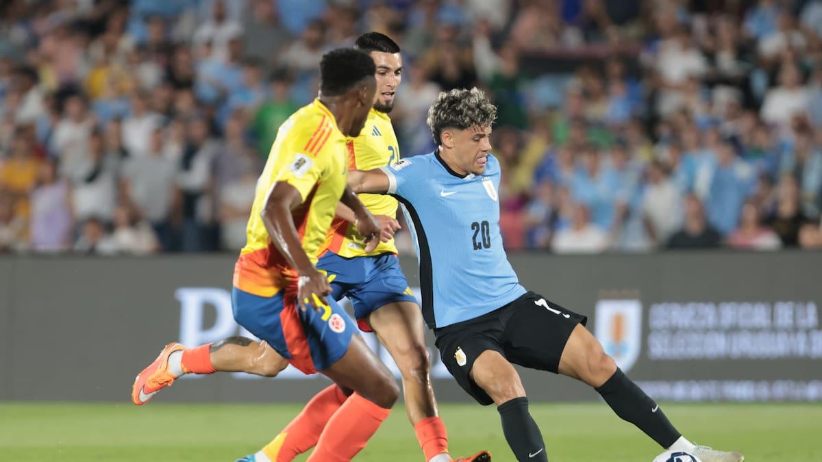 Tabla de Posiciones de las Eliminatorias: así quedó Colombia tras perder con Uruguay