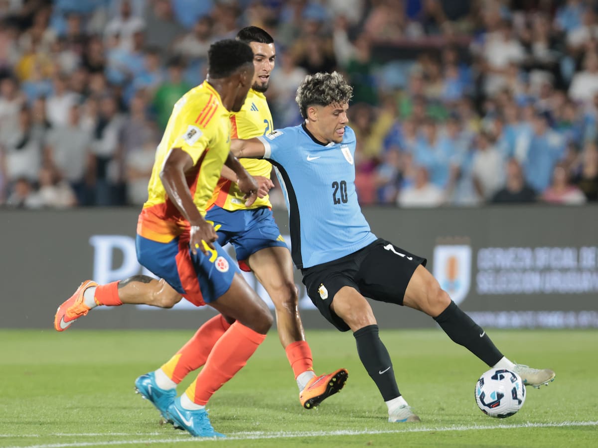 Tabla de Posiciones de las Eliminatorias: así quedó Colombia tras perder con Uruguay