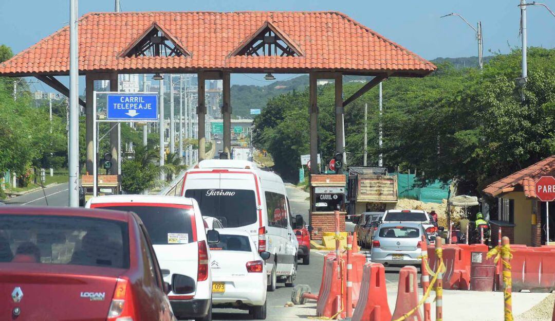 Peaje papyros, Puerto Colombia