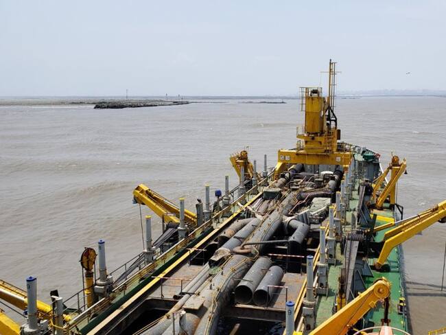 Aún con buenas condiciones el contratista no quiere dragar: Asoportuaria