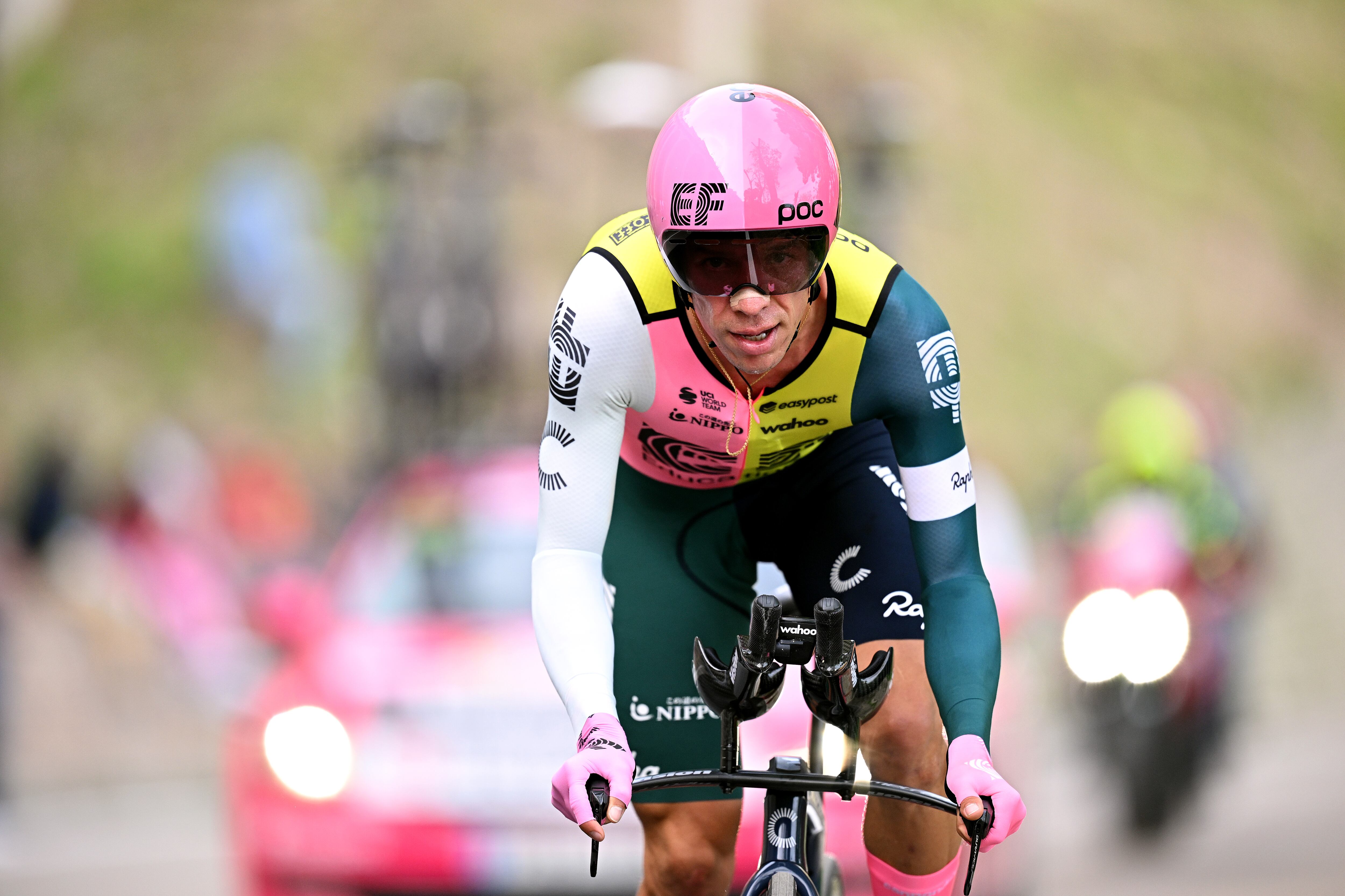 Rigoberto Urán de Colombia y del equipo EF Education-EasyPost. (Photo by Stuart Franklin/Getty Images,)