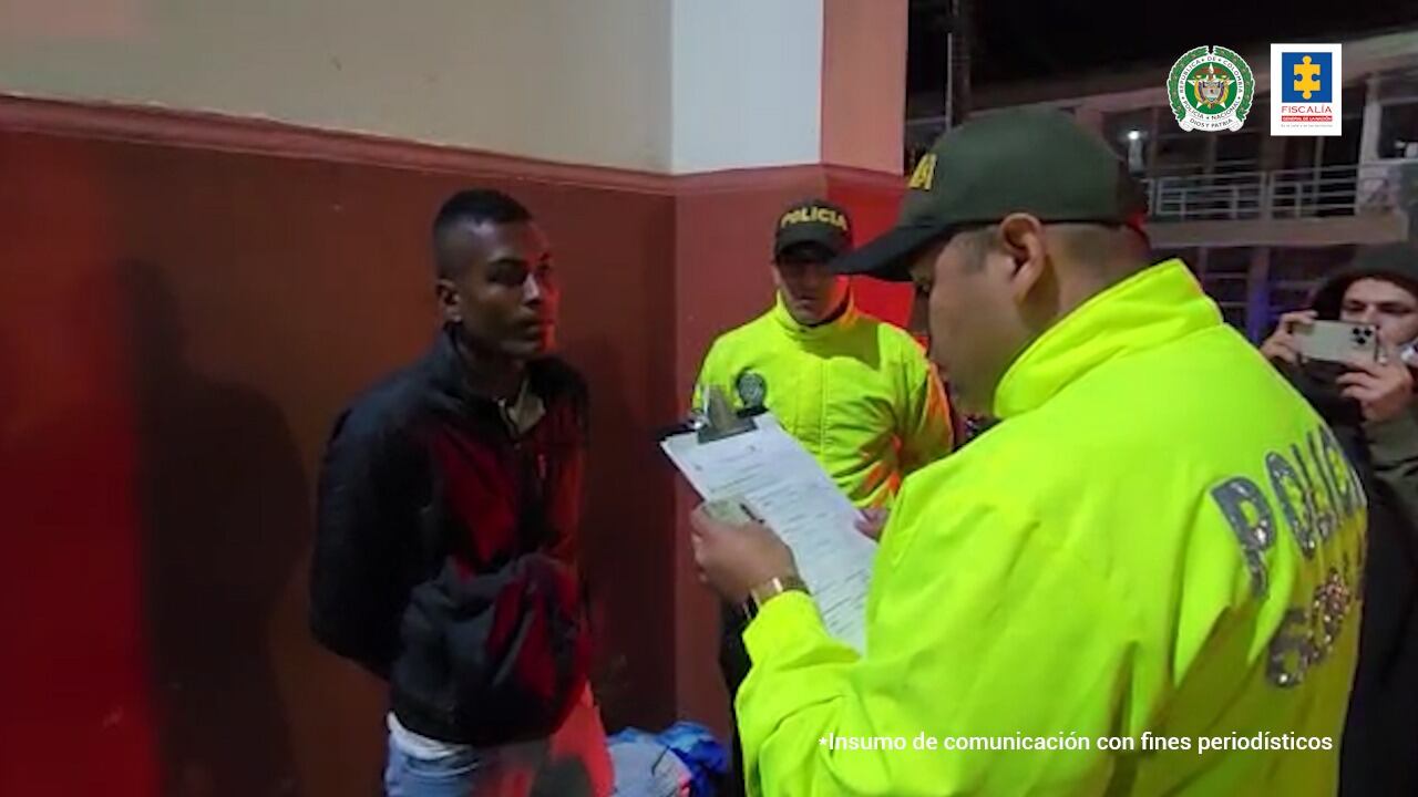 A la cárcel Wilson Aurelio García Criollo. Aceptó haber apuñalado a un estudiante de 5 años en Nariño. | Foto: Fiscalía