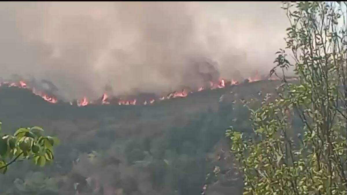 Se reactivó incendio en Piedecuesta