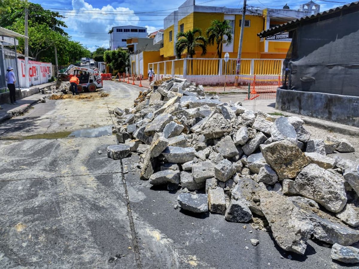 Adiós a la “piscina eterna”: Alcaldía inició obra en la calle 70 del barrio Santa María