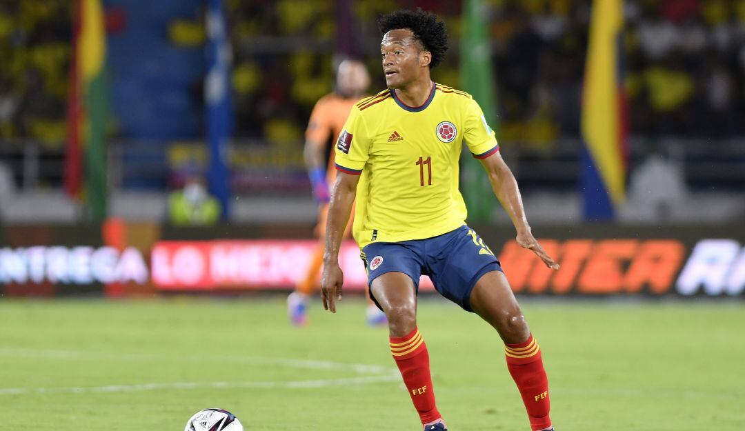 Cuadrado disputó 16 de los 18 partidos de las pasadas Eliminatorias.
