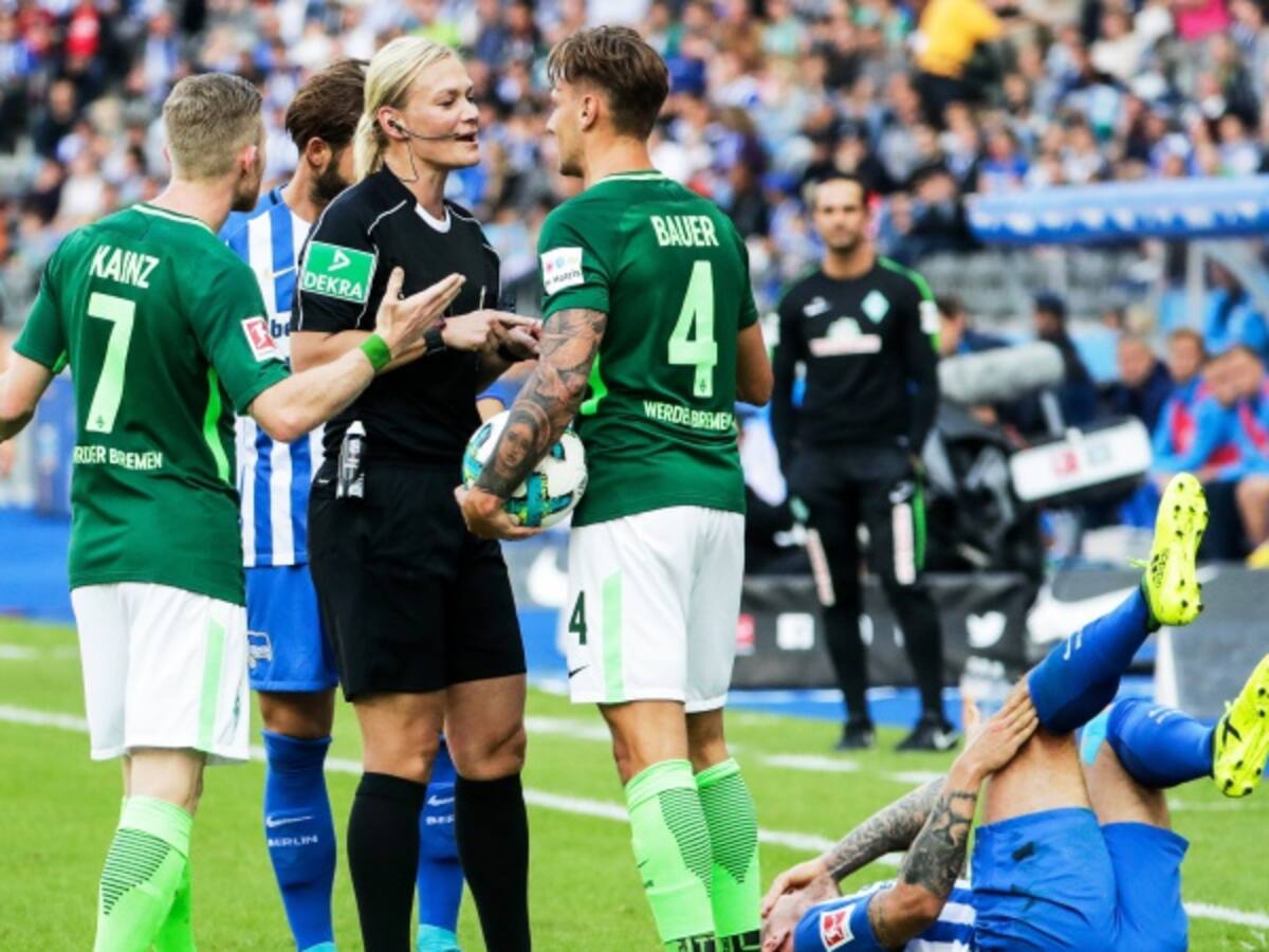 Bibiana Steinhaus, primera mujer árbitro de la Bundesliga