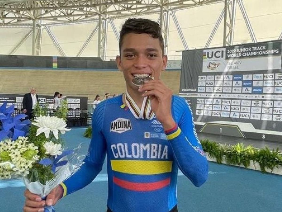 Caleño es subcampeón Mundial Juvenil de Pista
