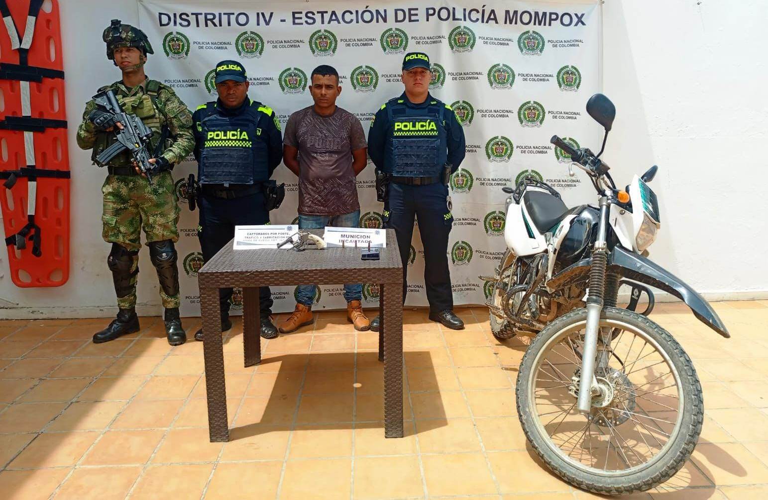 Capturaron en Margarita, Bolívar, a un hombre con un arma de fuego