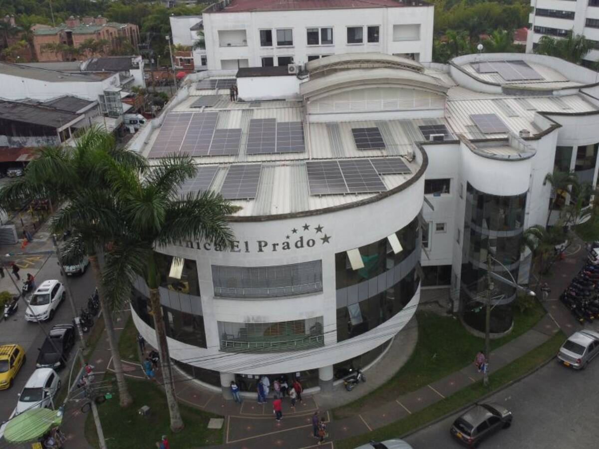 Clínica El Prado de Armenia, la primera del eje cafetero con energía solar