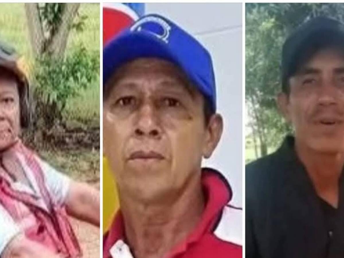 Encuentran sin vida a tres motos trabajadores en el municipio de San Vicente del Caguán Caquetá