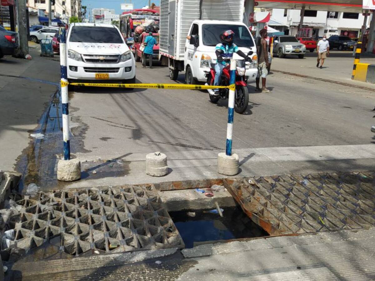 Pedimos intervención a rejillas y huecos de las calles: JAC Pie de La Popa