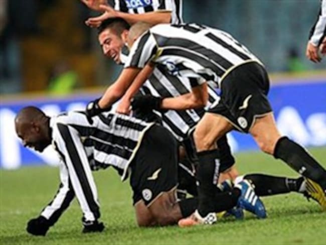 Pablo Armero marca su primer gol en el fútbol italiano con el Udinese