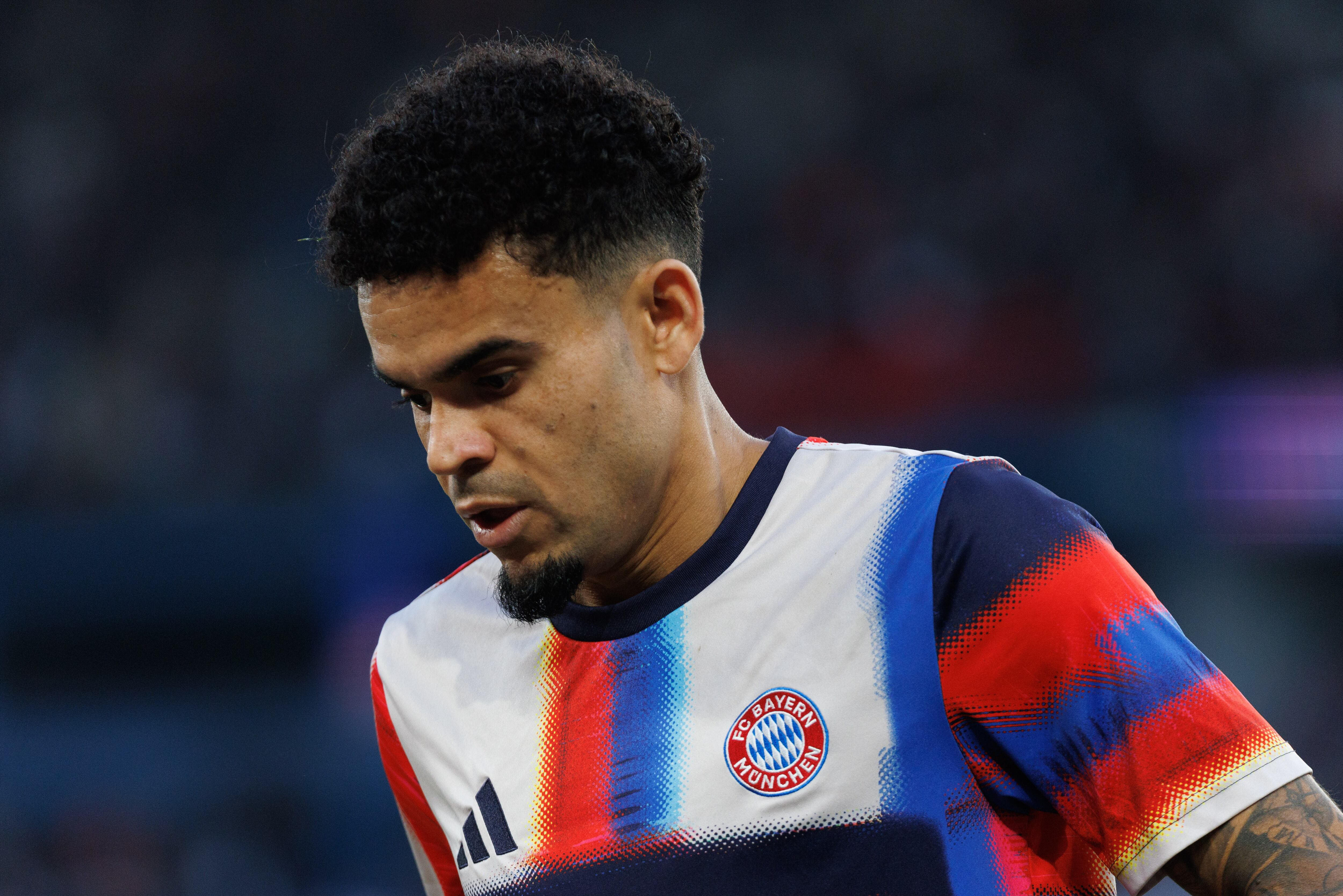 Luis Díaz, extremo colombiano del Bayern Múnich. (Photo by Tnani Badreddine/DeFodi Images/DeFodi via Getty Images)