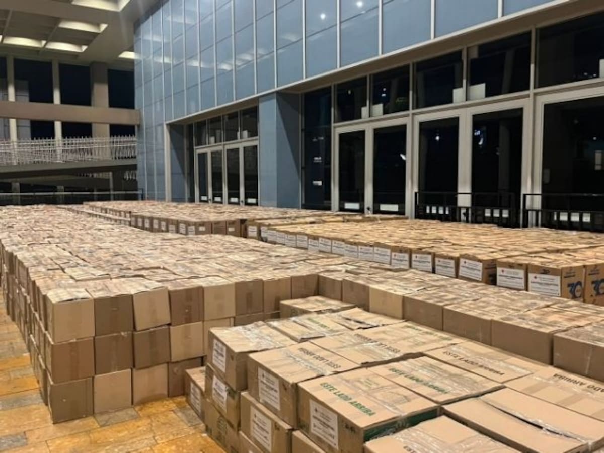 Cruz Roja cerró la recolección de ayudas en Bucaramanga y prepara los últimos tres envíos