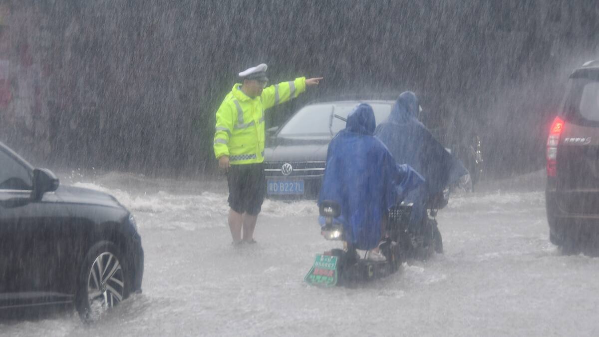 Las lluvias torrenciales en China han dejado al menos 62 personas muertas