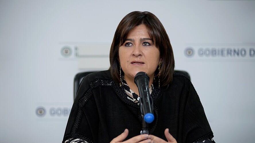 María Lorena Gutiérrez dijo que este miércoles 25 de abril a las 3:00 de la tarde, hora París, se dará la aprobación o no de Colombia en la Ocde. Foto: Colprensa