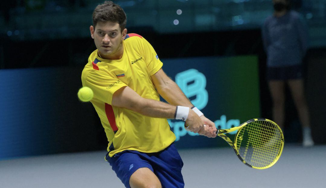Nicolas Mejía en Copa Davis