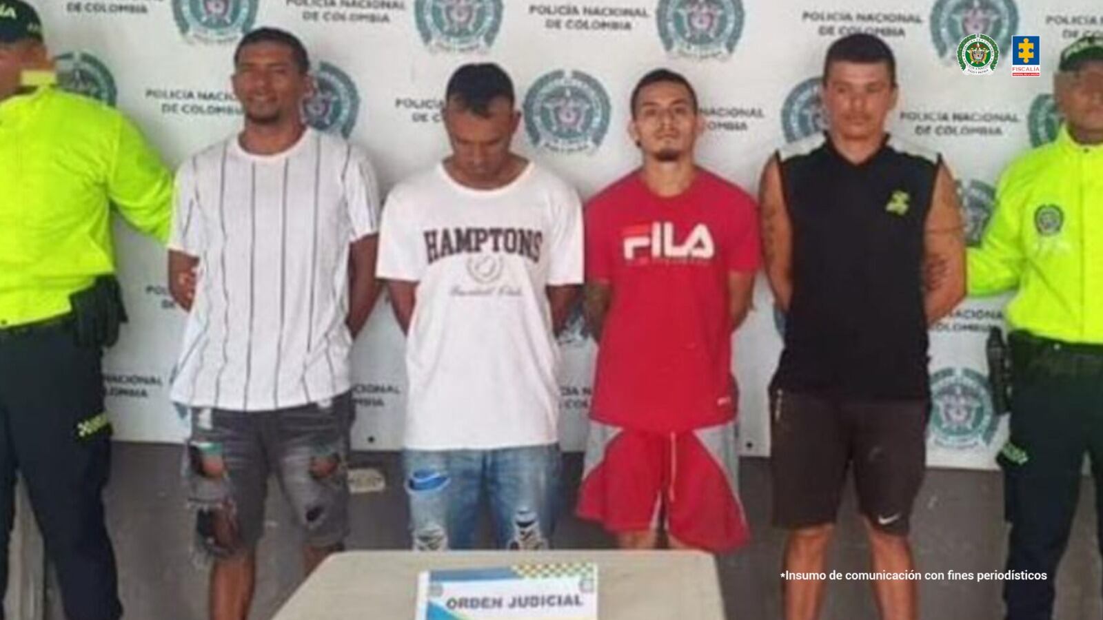 Judicializados ‘Los Pichis’, dedicados al tráfico de drogas en El Carmen de Bolívar