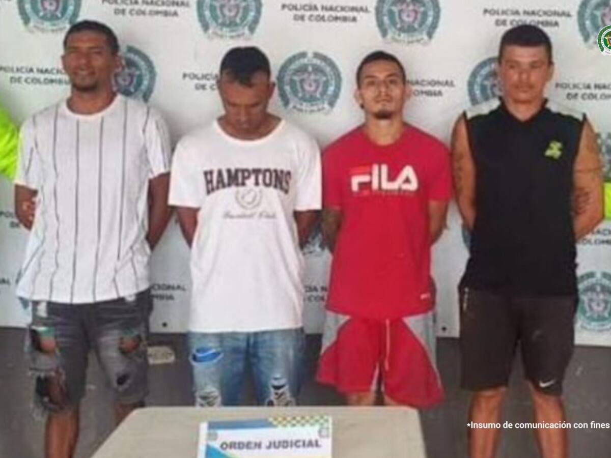 Judicializados ‘Los Pichis’, dedicados al tráfico de drogas en El Carmen de Bolívar