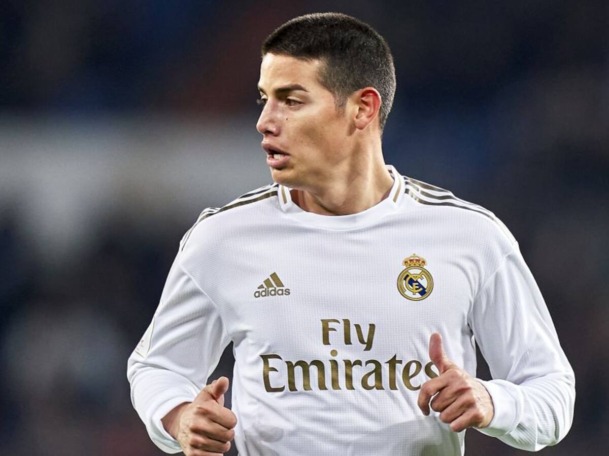 James Rodríguez convocado por Zidane para el regreso del Real Madrid