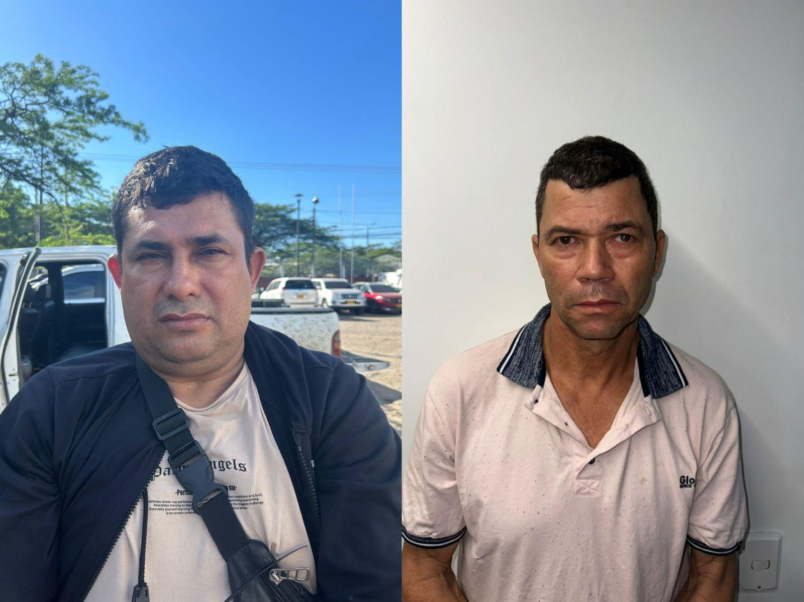Capturados alias “El Boyaco” y “Omairo” señalados de tráfico de estupefacientes. / Foto: DENOR.