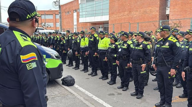Tunja reforzó la seguridad con 400 uniformados para acompañar las actividades por el inicio del Mundial de Fútbol