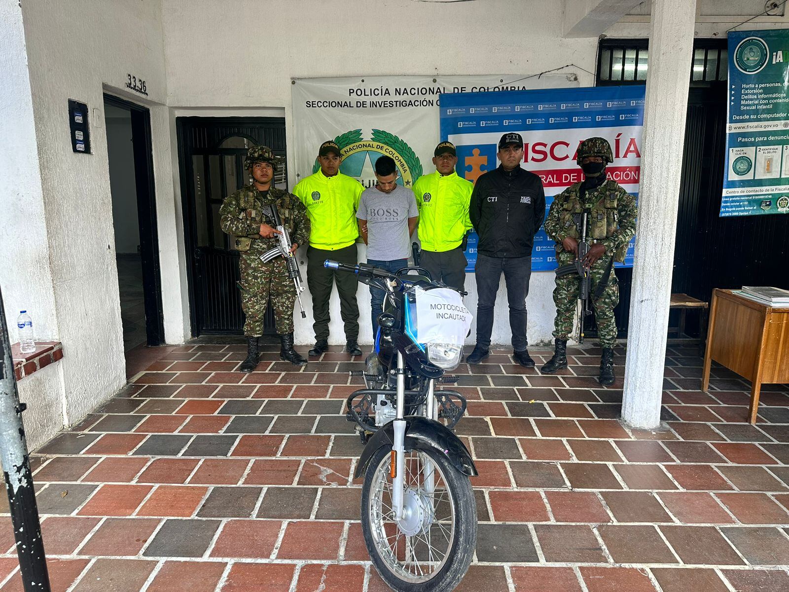 Capturado presunto homicida de habitantes en condición de calle en Ocaña. / Foto: DENOR.