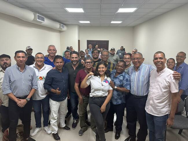 Reunión del Pacto Histórico en Barranquilla./ Foto: Twitter de Agmeth Escaff