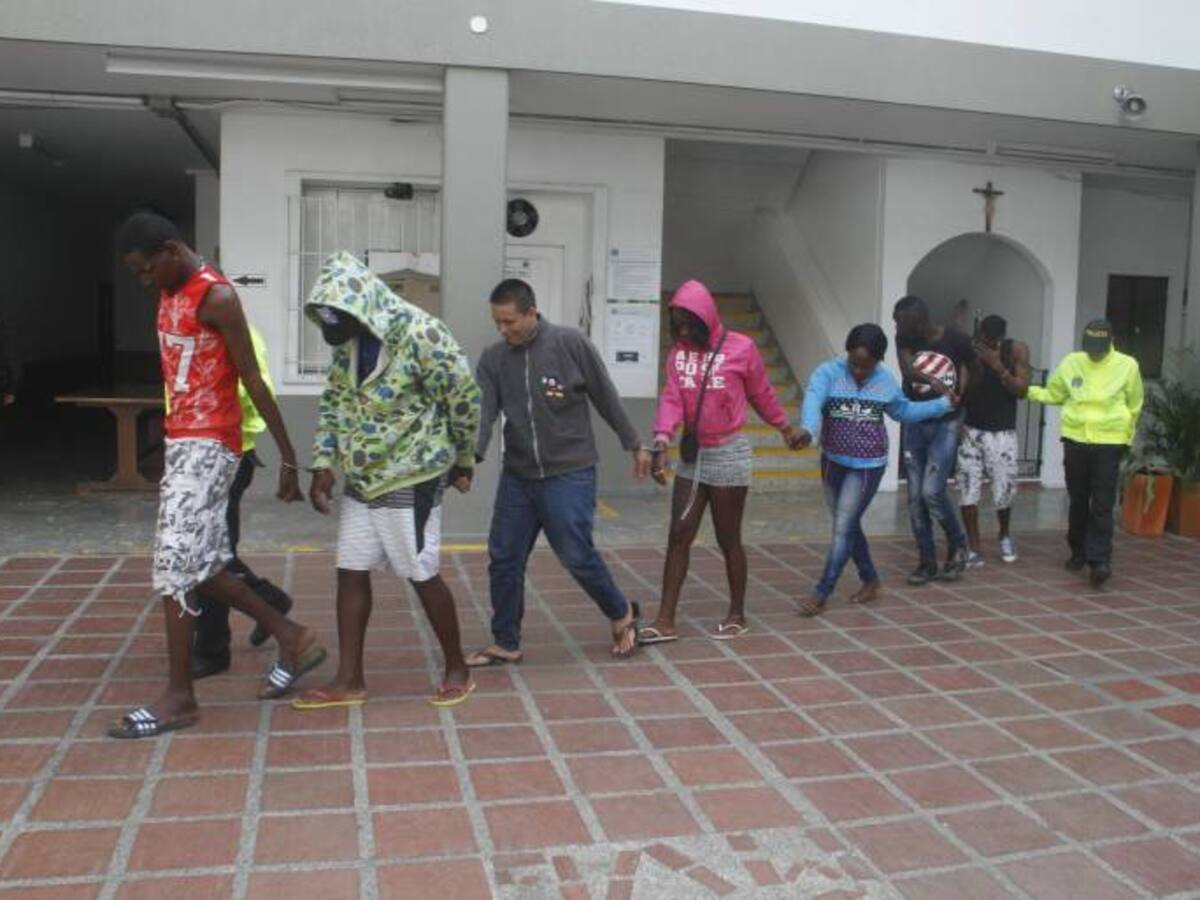En Cali detenidos 10 hombres que venía afectando Potrero Grande en Aguablanca