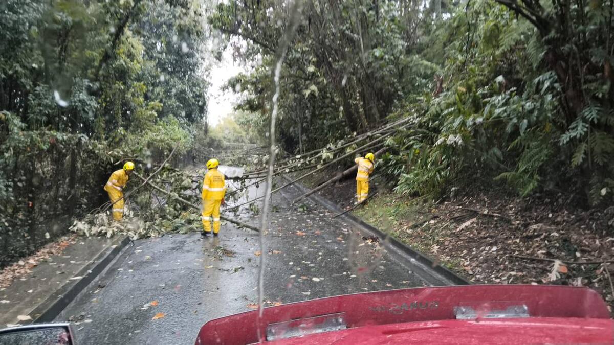 Las lluvias de las últimas horas provocan emergencias en varios sectores de Manizales