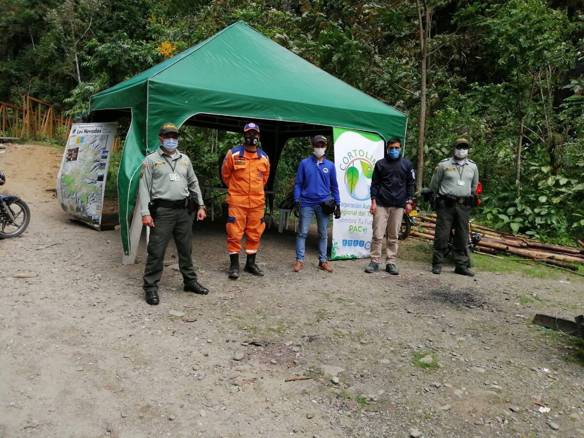 Autoridades instalan puestos de control en la vía al Cañón del Combeima en Ibagué